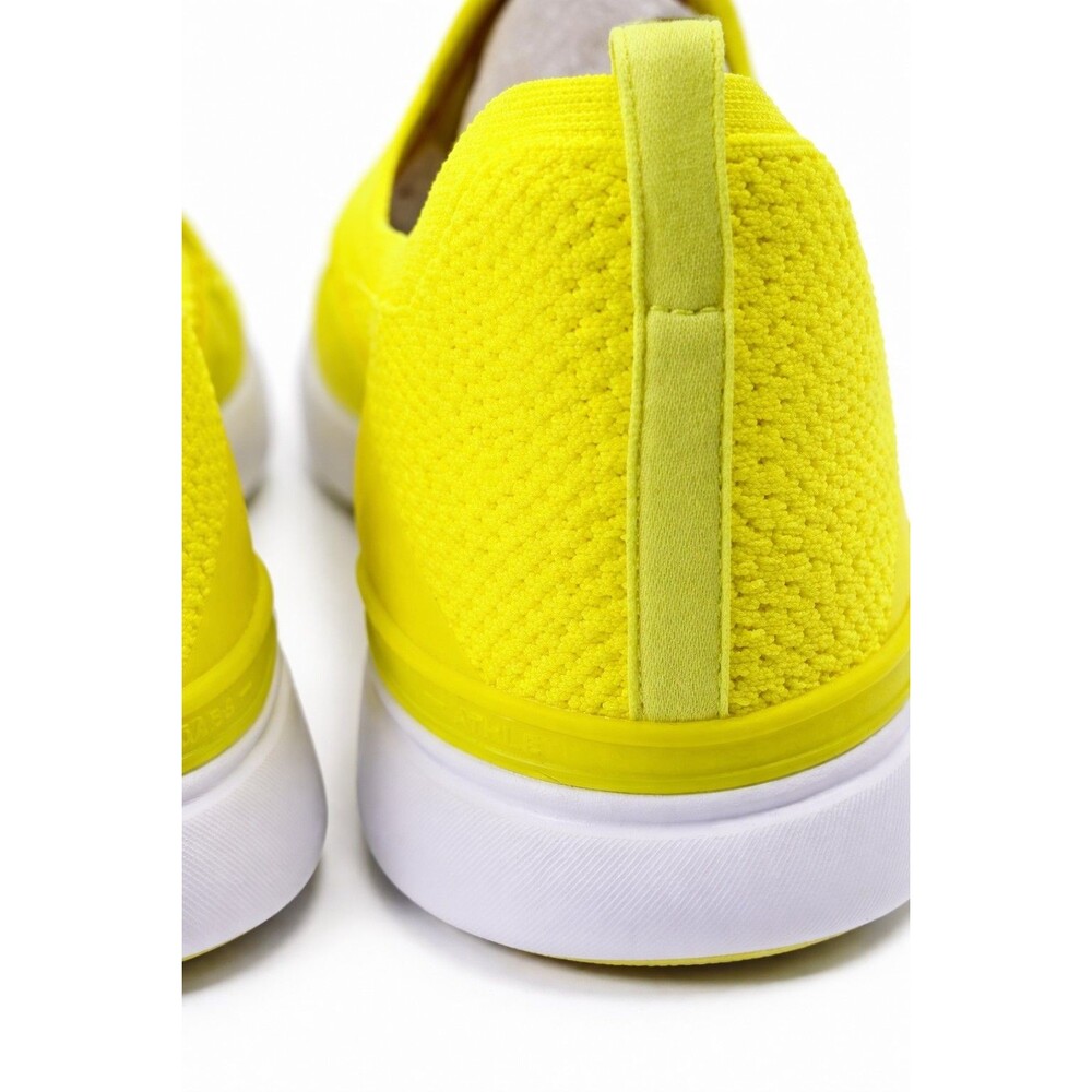 APL Techloom Bliss Mens Slip-On Running Sneaker Size 11.5 Energy Yellow NIB - Picture 4 of 12